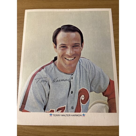 1971 Complete set of 12 Arco 8x10 Philadelphia Phillies Photo Cards Baseball VTG - Picture 6 of 16